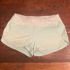 Light blue girls Ivivva speedy shorts